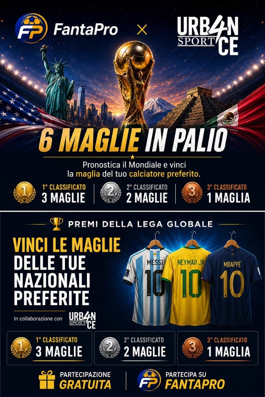 Premi FantaPro in collaborazione con Urban4ce Sport